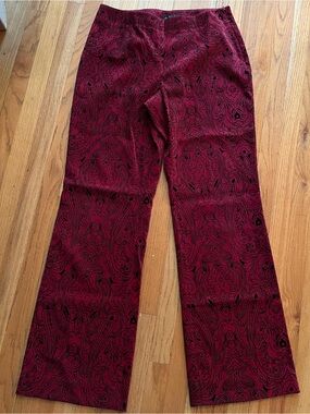 Vintage 90s Y2K Harold’s maroon/burgundy pants size 8